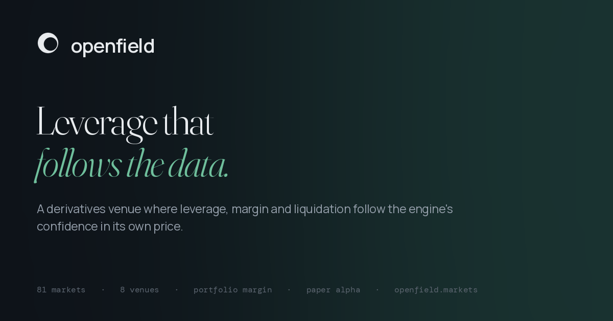 Card with the tagline Leverage that follows the data and the lockup